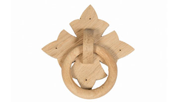 Unpolished wooden ring